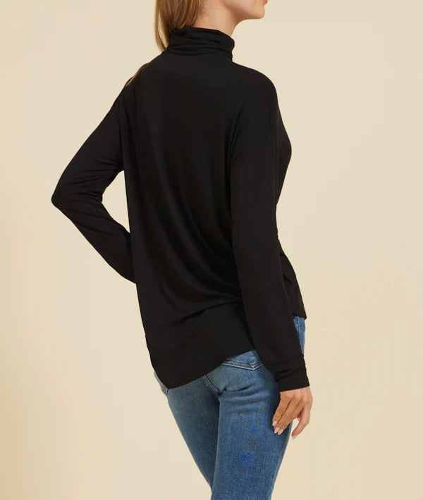 Long Sleeve Semi Relaxed Turtleneck