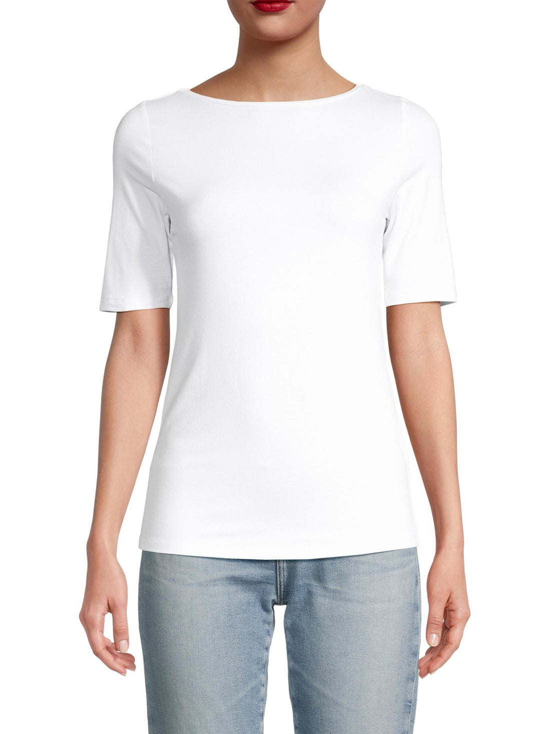 S/S Boatneck Tee