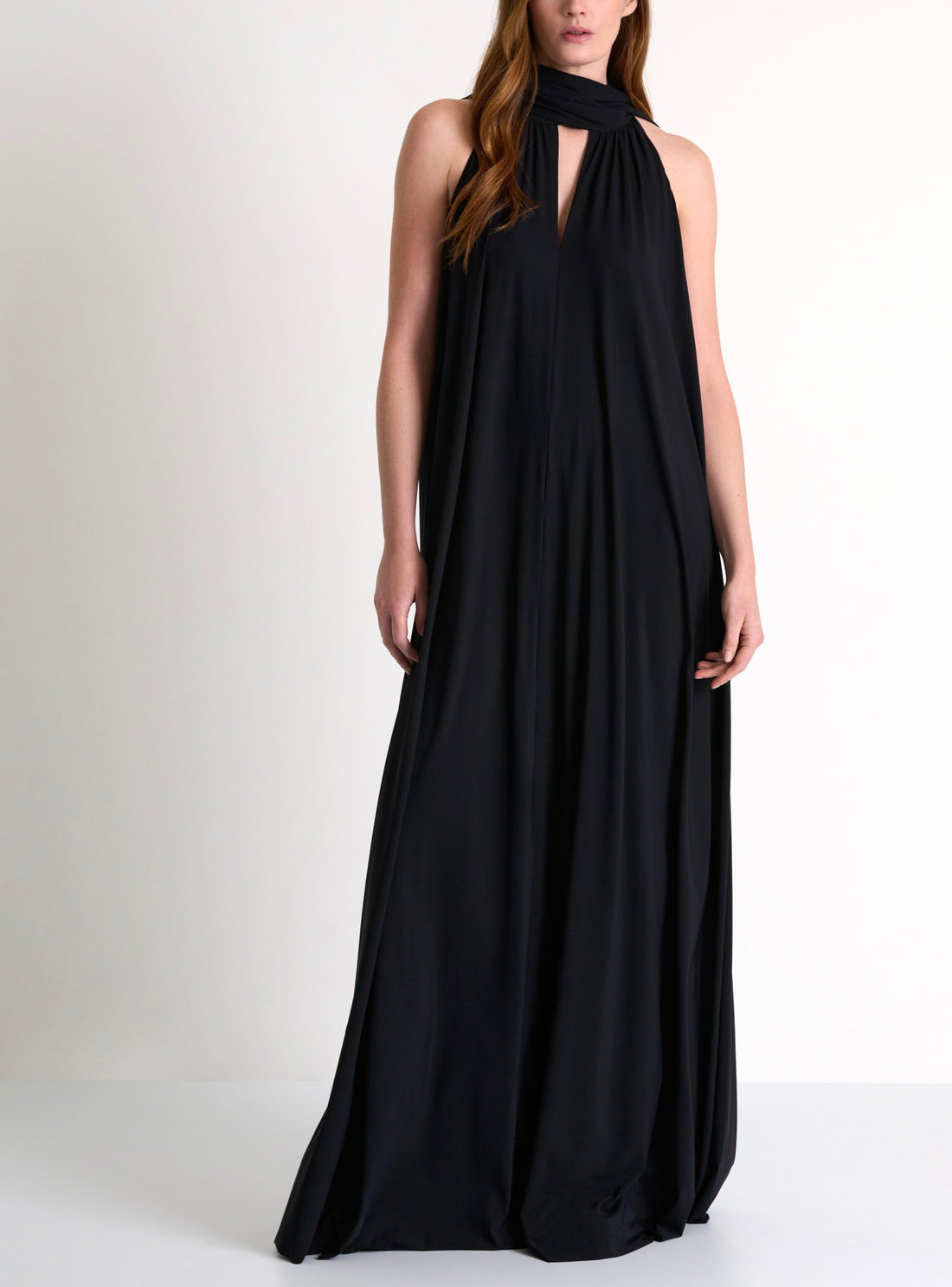 Maxi Lycra Halter Dress