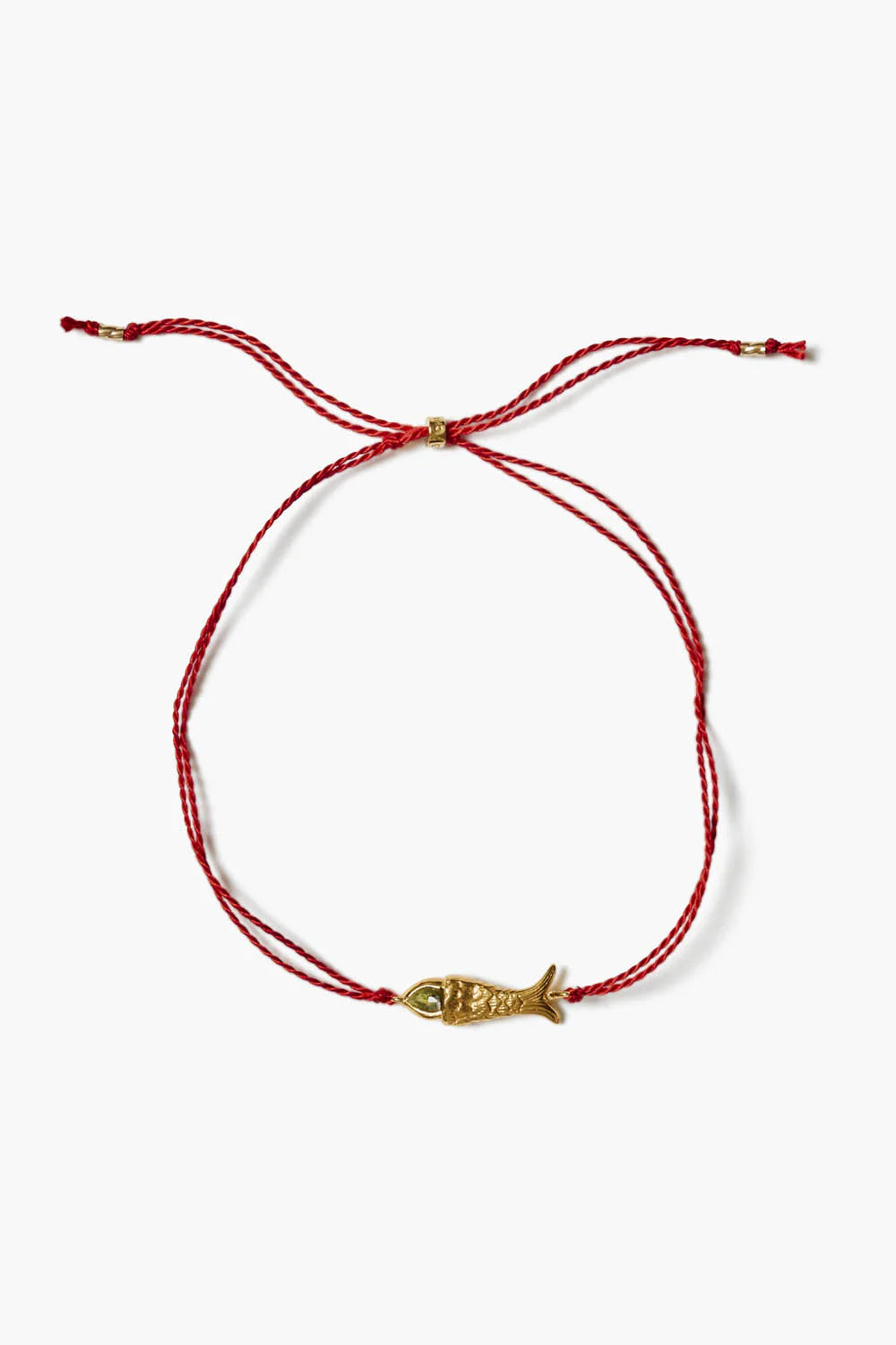 Mini Koi Anklet Peridot