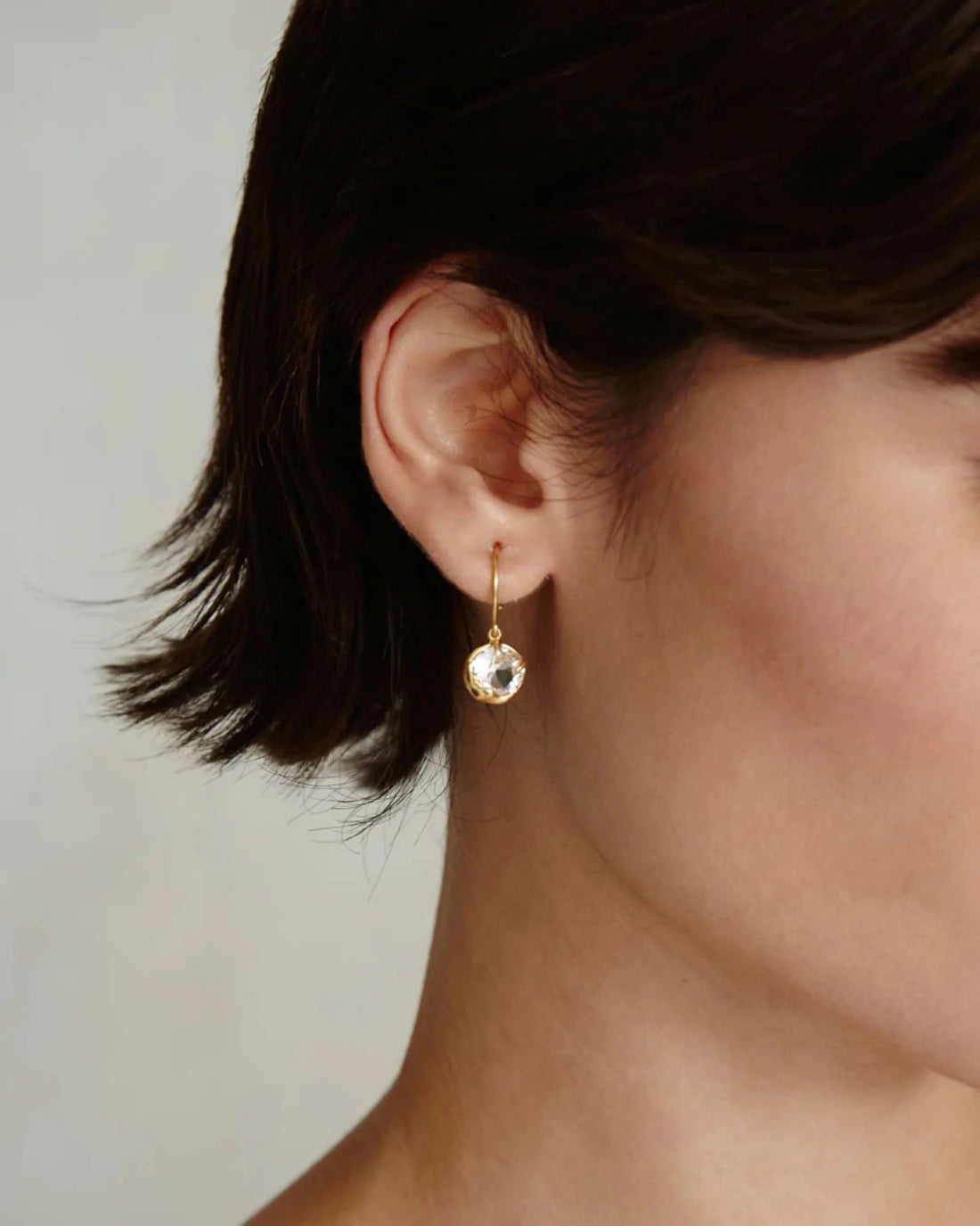 April Birthstone Earring