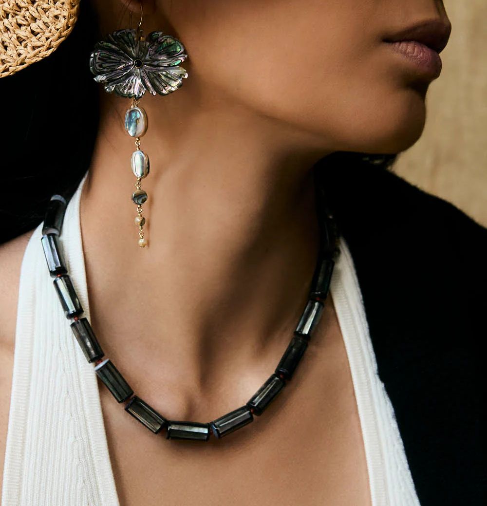 Magnolia Drop Earrings
