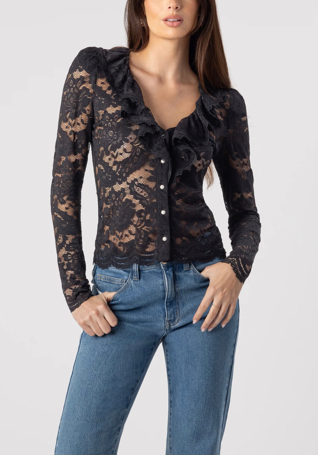Corsa Lace Top