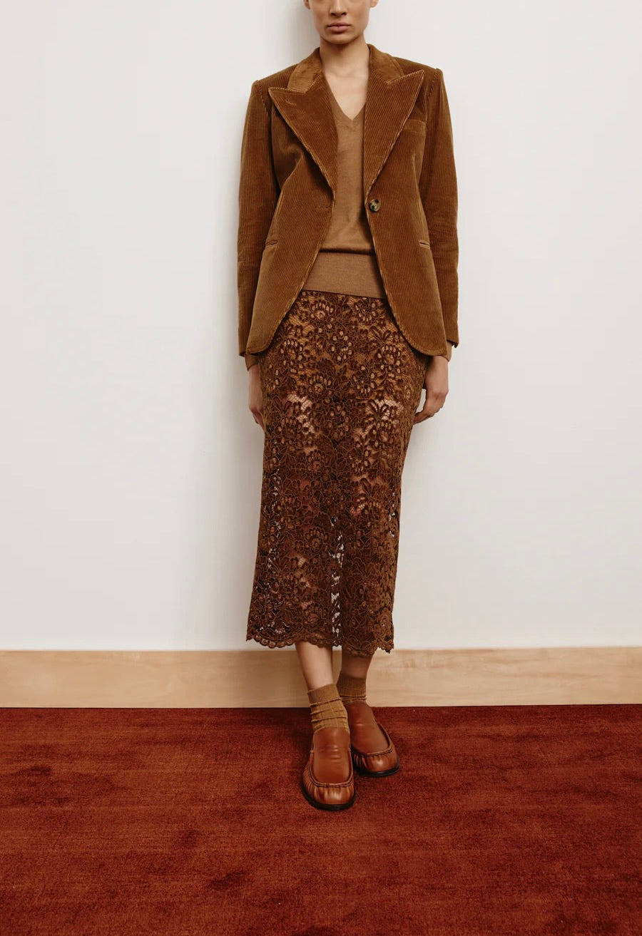 Lace Pencil Skirt