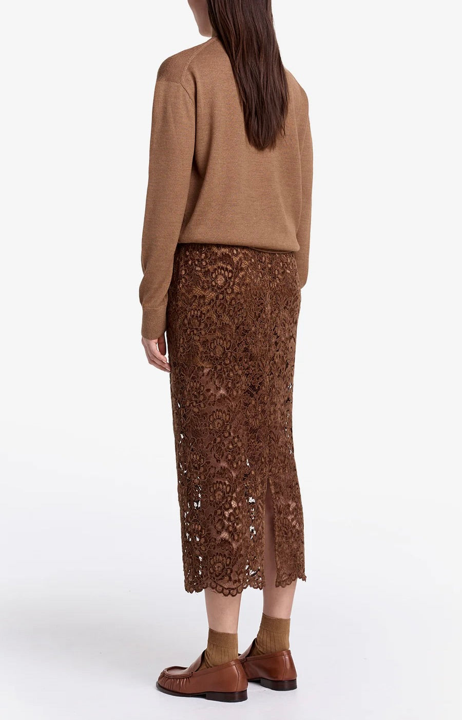 Lace Pencil Skirt