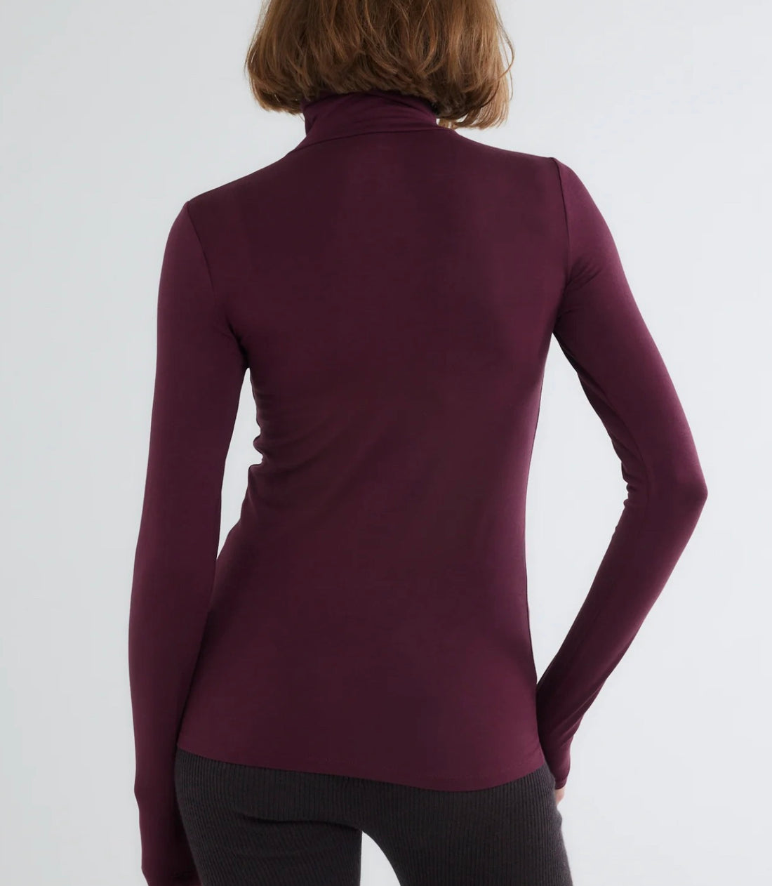 Soft Touch L/S Mock Neck Turtleneck