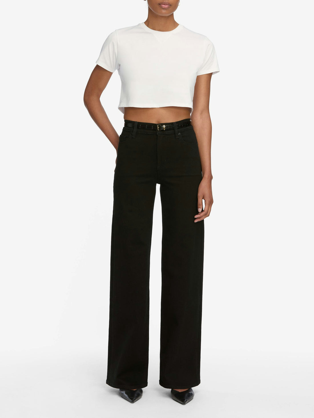 Le Slim Palazzo Black