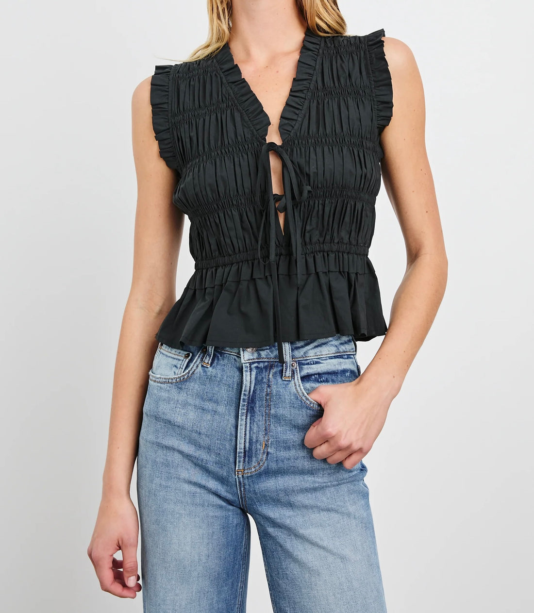 Martine Top Black