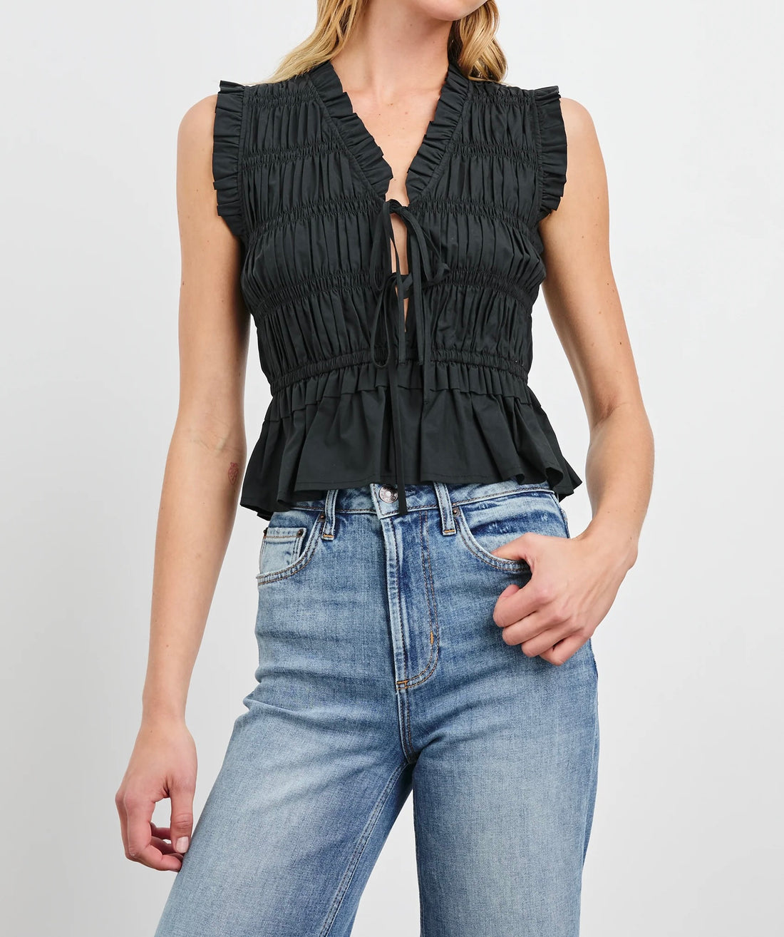 Martine Top Black