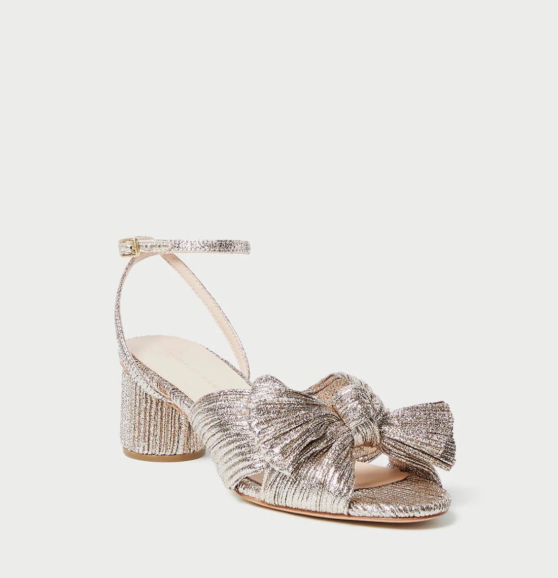Dahlia Pleated Knot Sandal