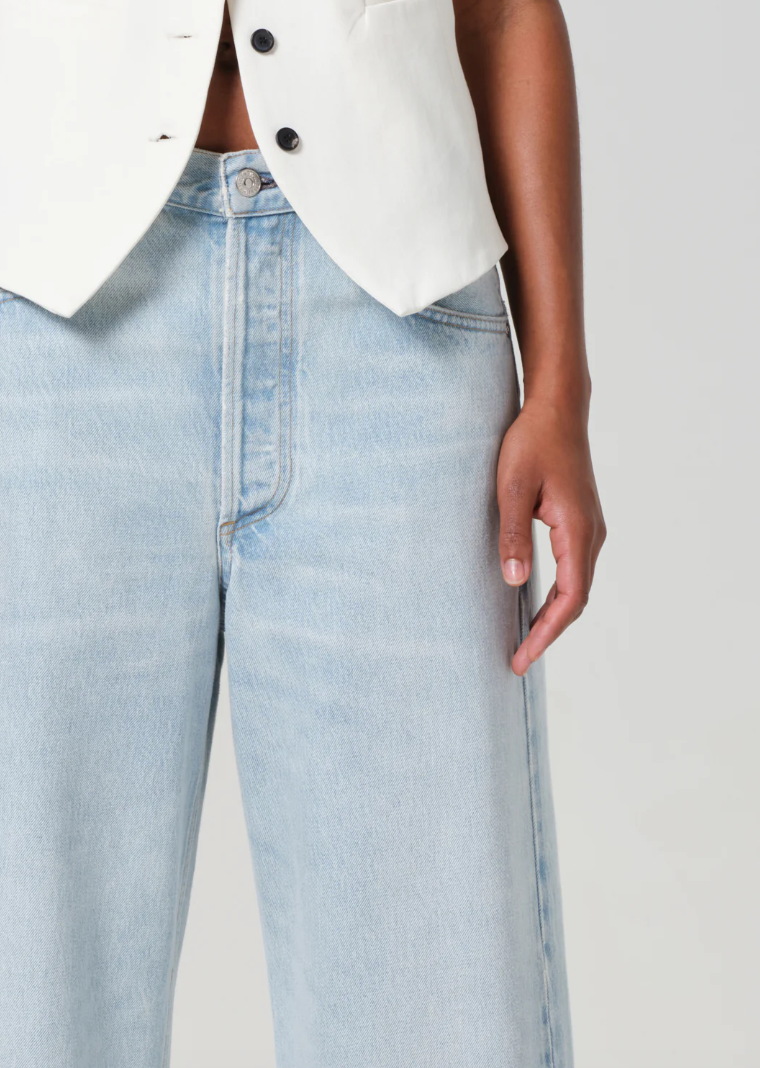 Ayla Raw Hem Crop