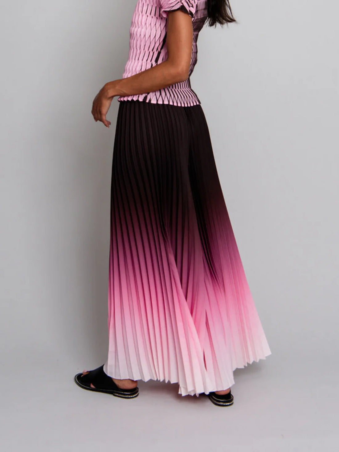 Boxy Pant Chocolate Pink