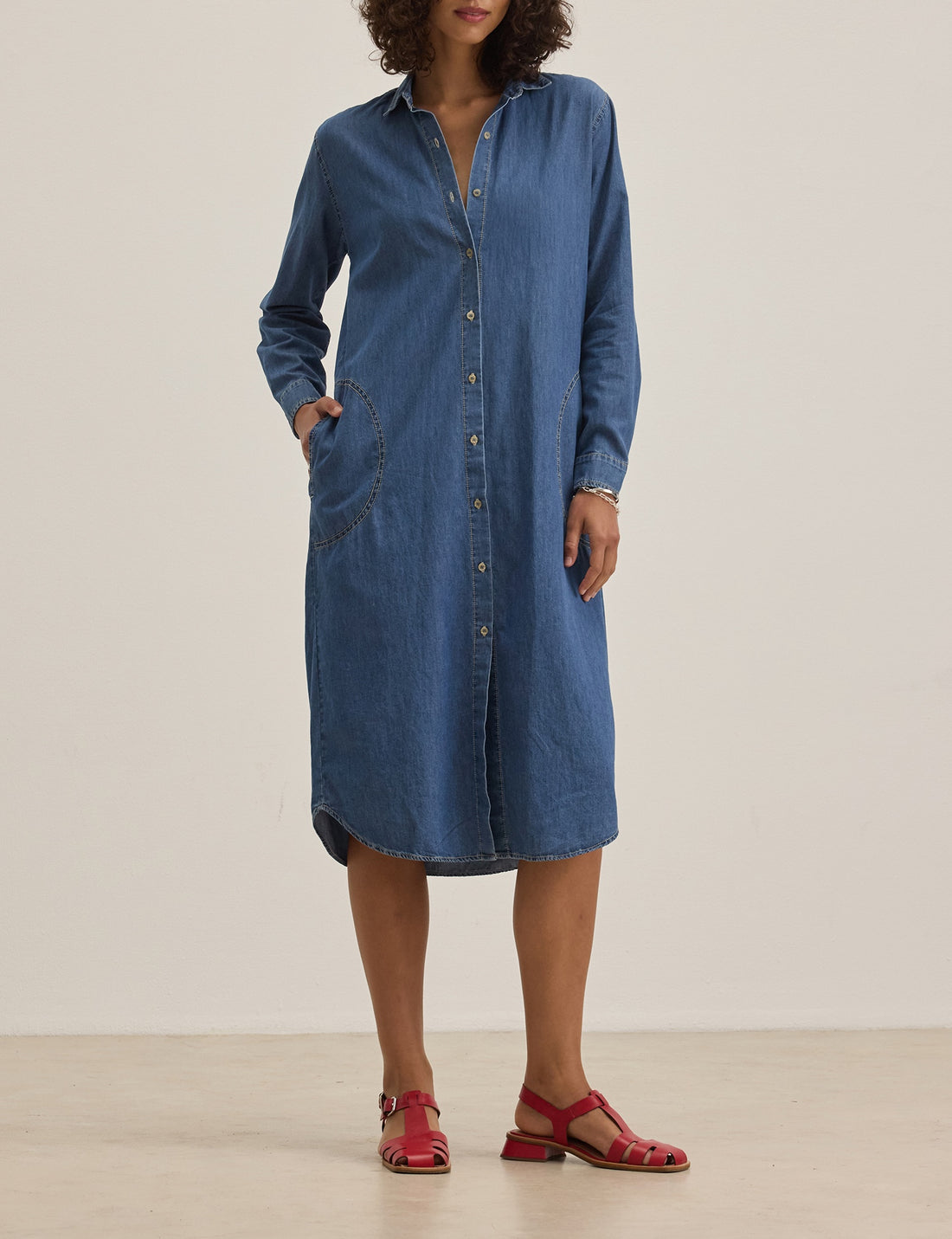 Izmir Shirting Dress
