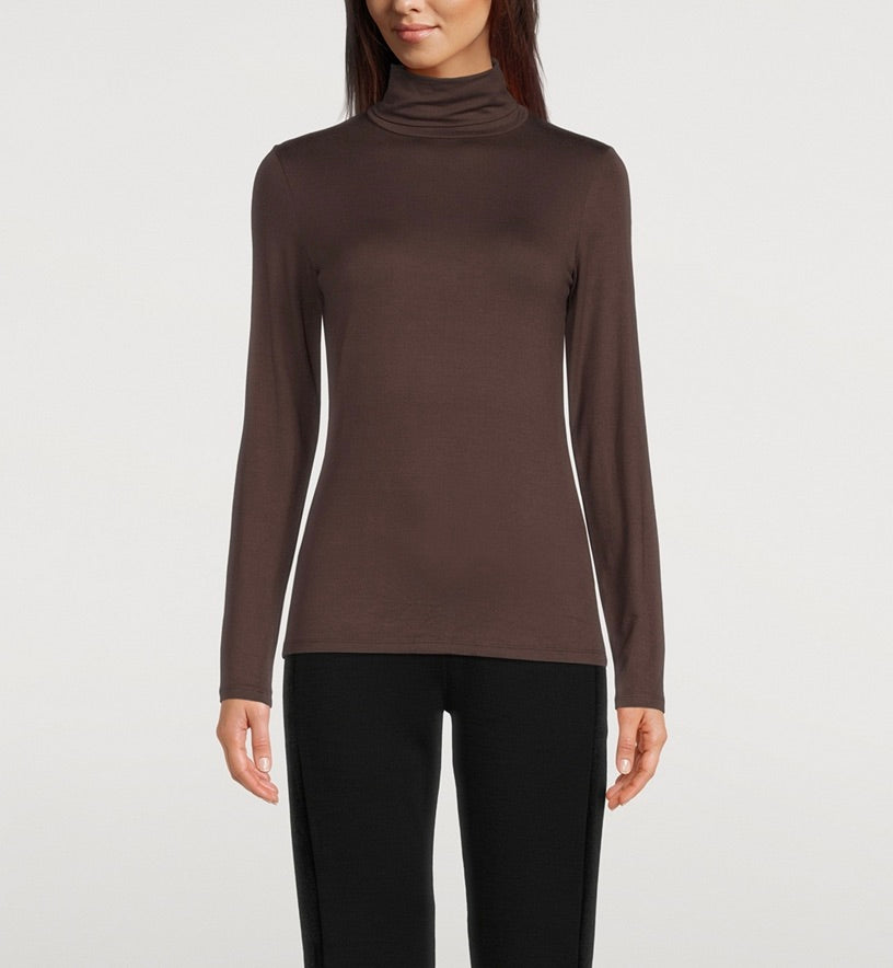 Soft Touch L/S Mock Neck Turtleneck