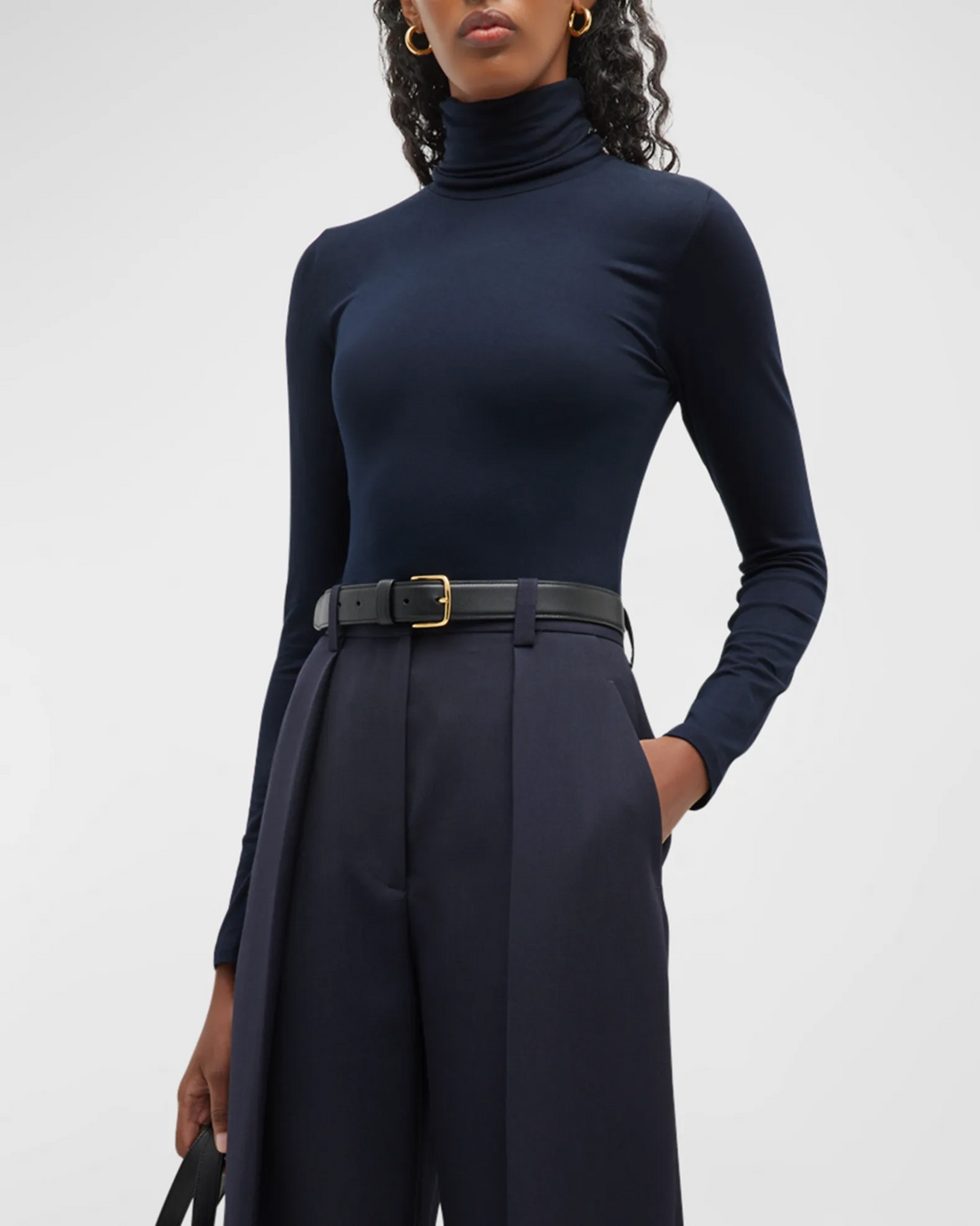 Soft Touch L/S Mock Neck Turtleneck