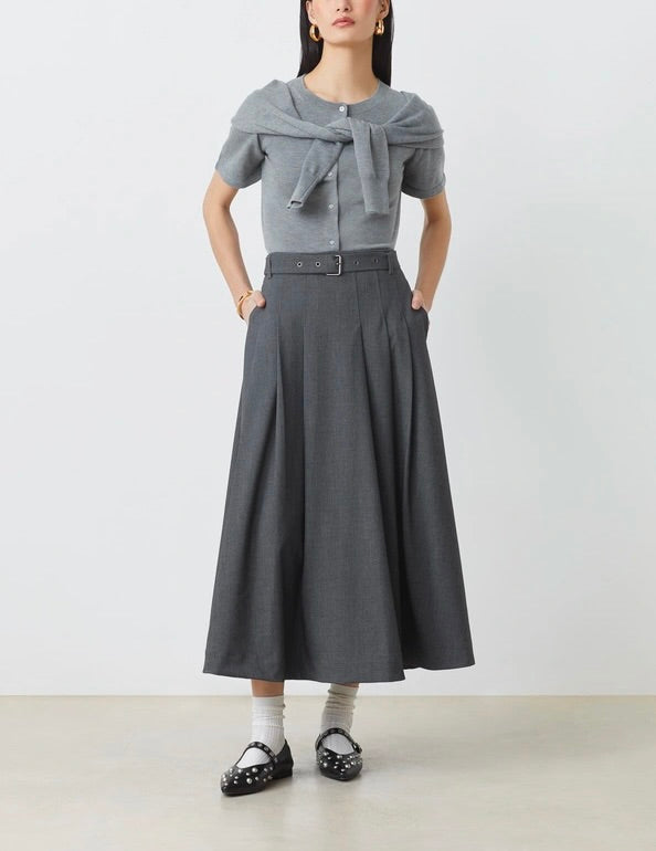 Belted Skirt