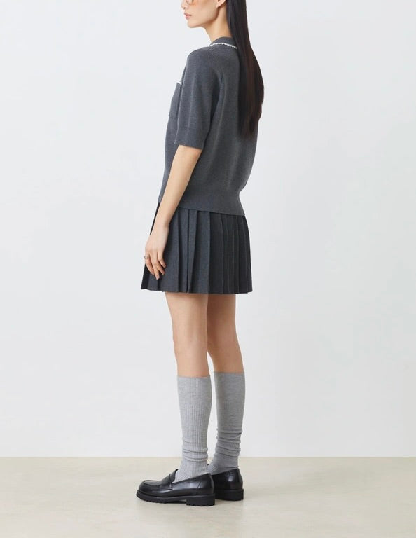 Polka Polo Sweater