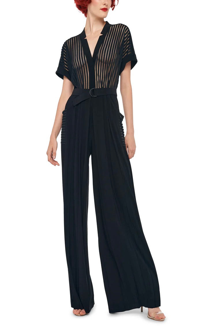 Geralyn Short Sleeve Jumpsuit