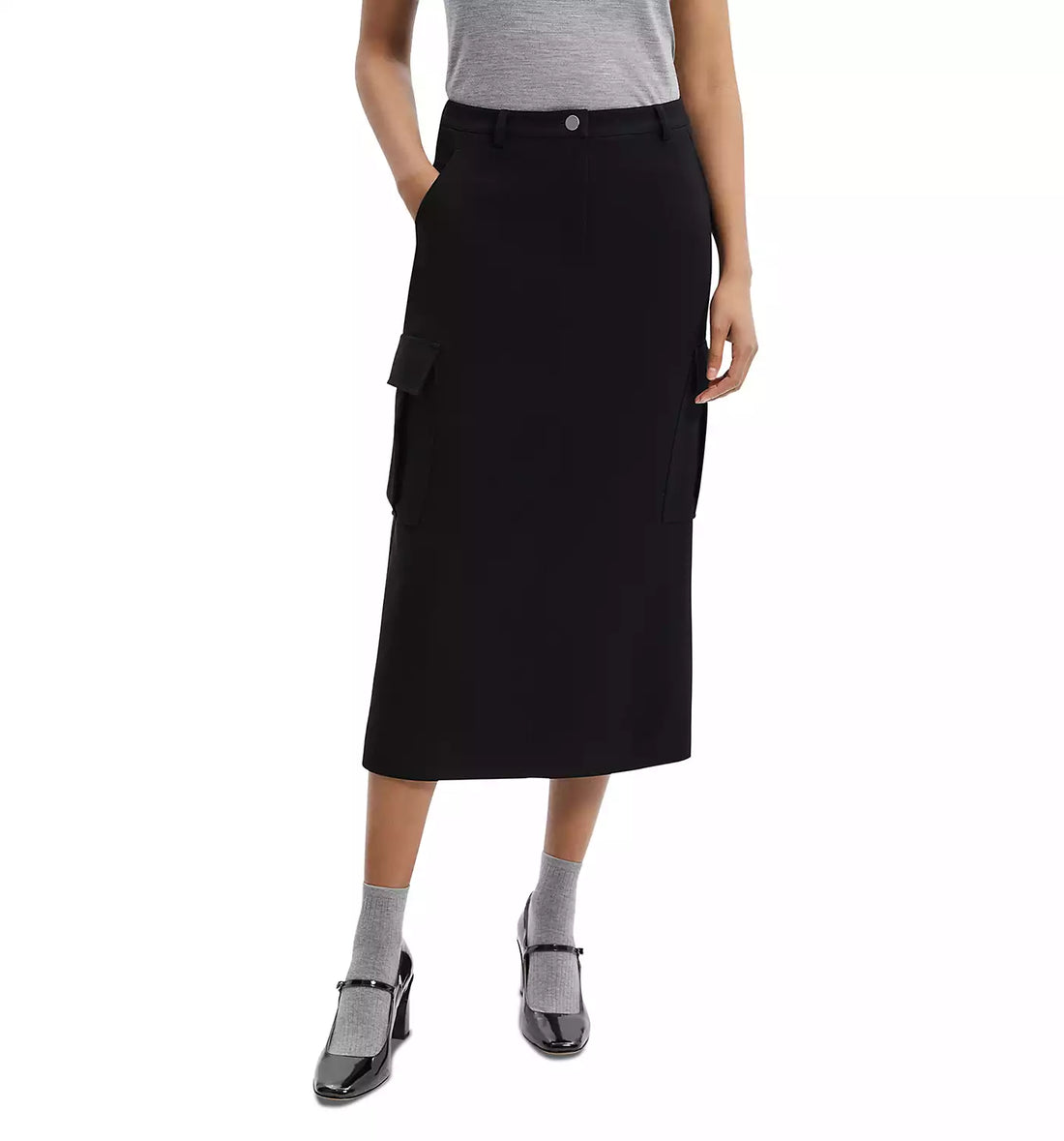 Relaxed Cargo Skirt