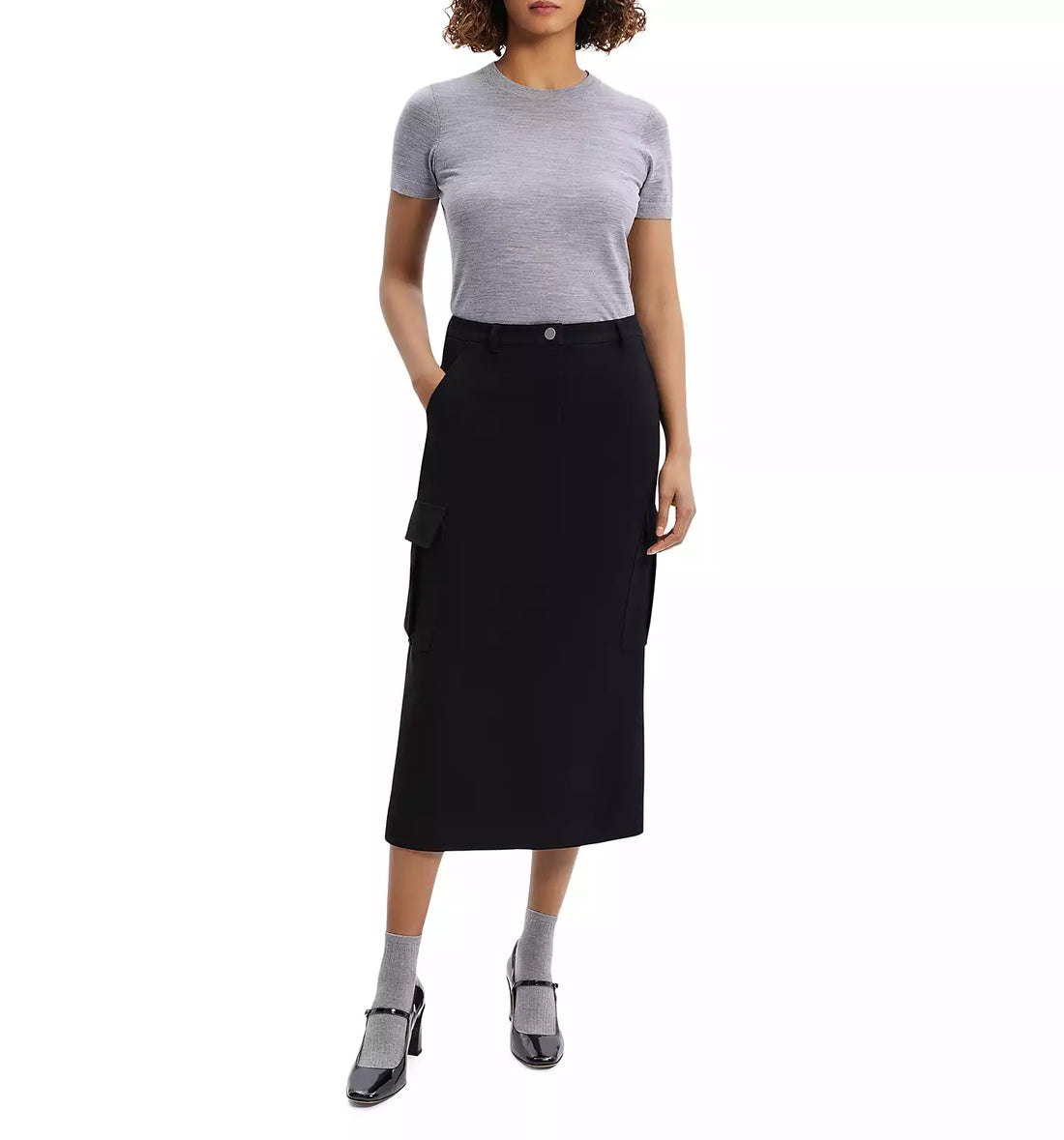 Relaxed Cargo Skirt