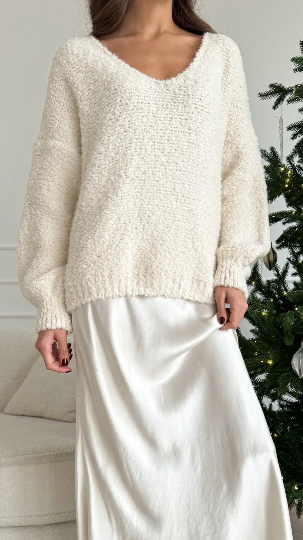 Jenny Sweater in Off-White