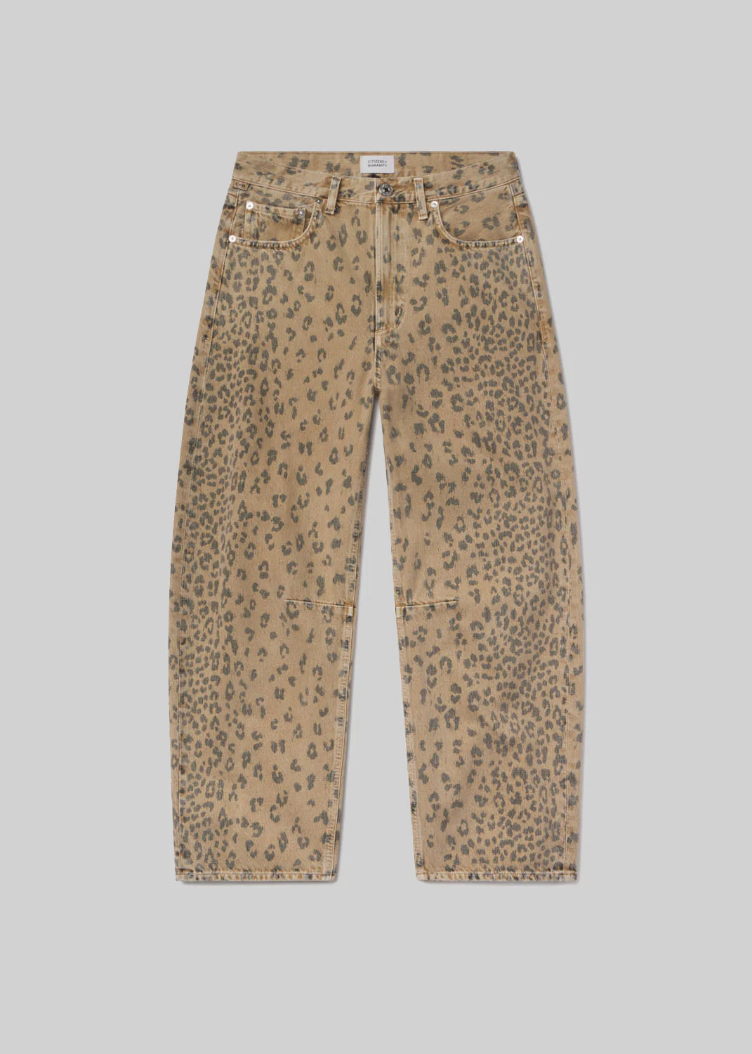 Miro Jean in Natural Cheetah