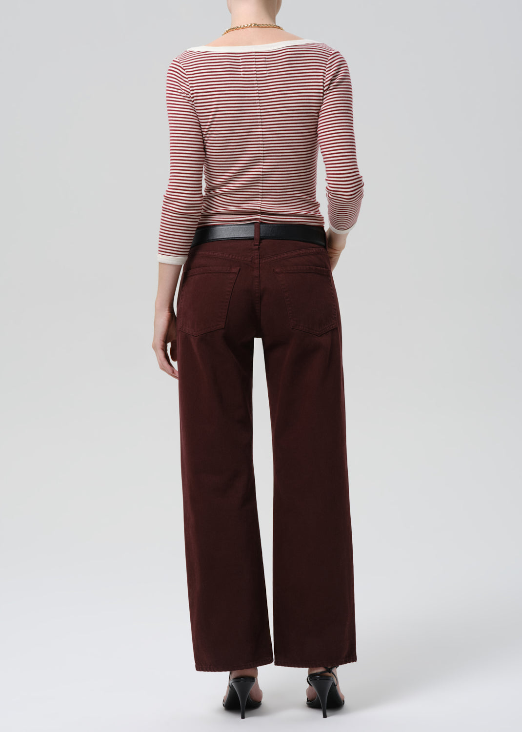 Lindz Easy Straight In Burgundy