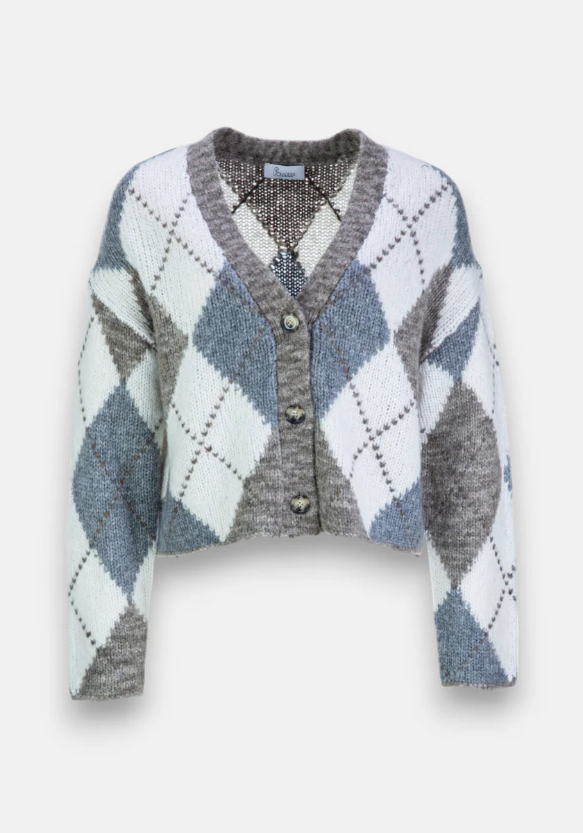 Argyle Cardigan