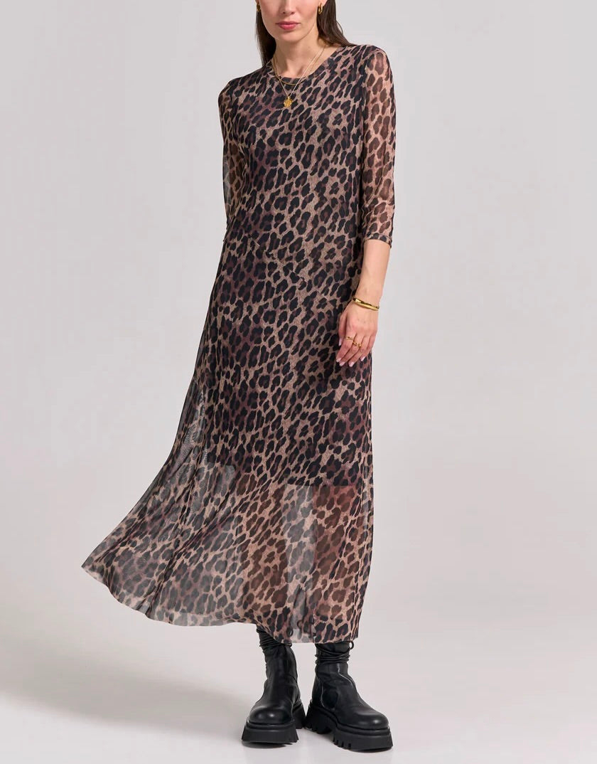 Long Mesh Dress
