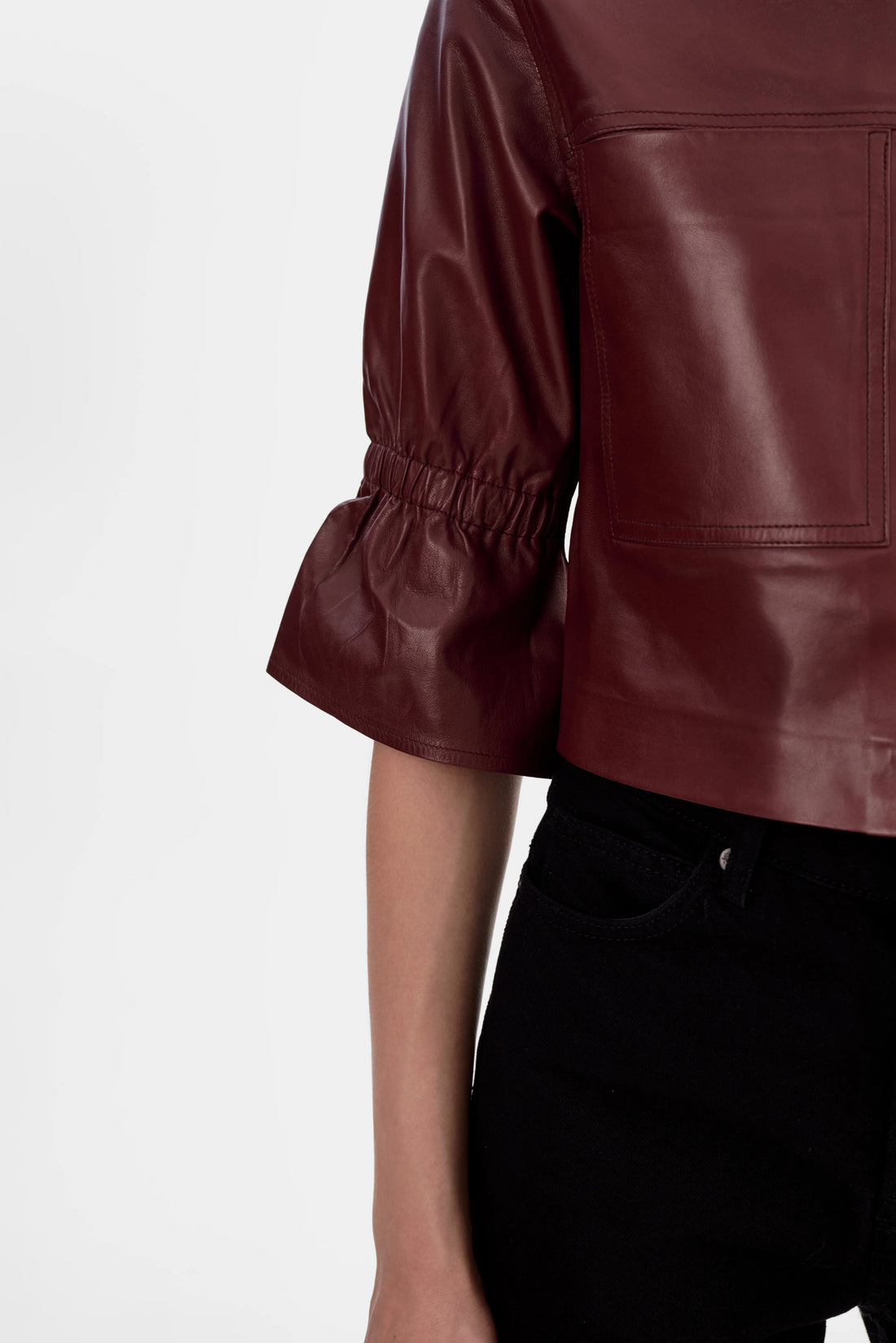 Carolina Jacket In Burgundy