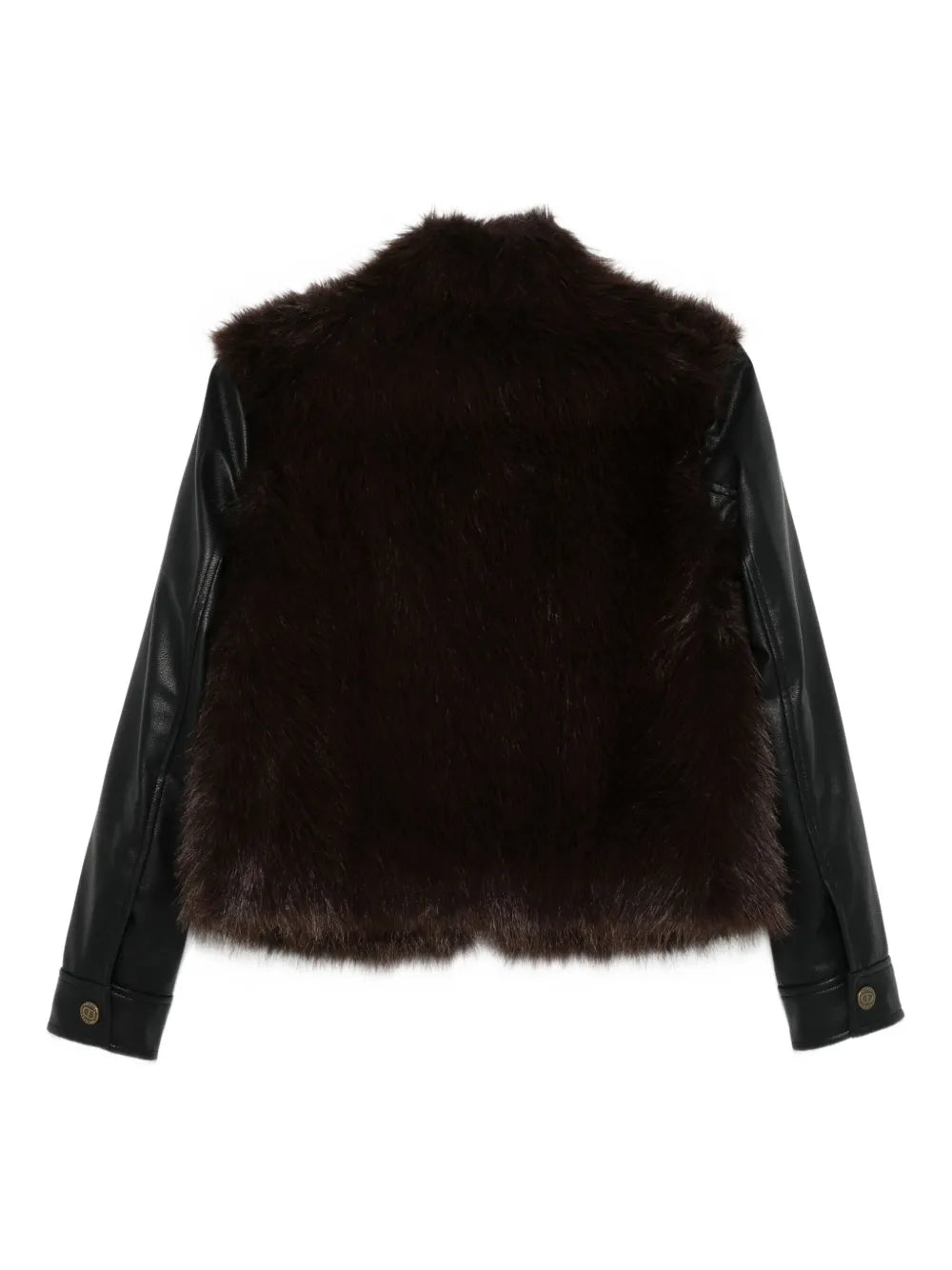 Leather-Fur Combo Jacket