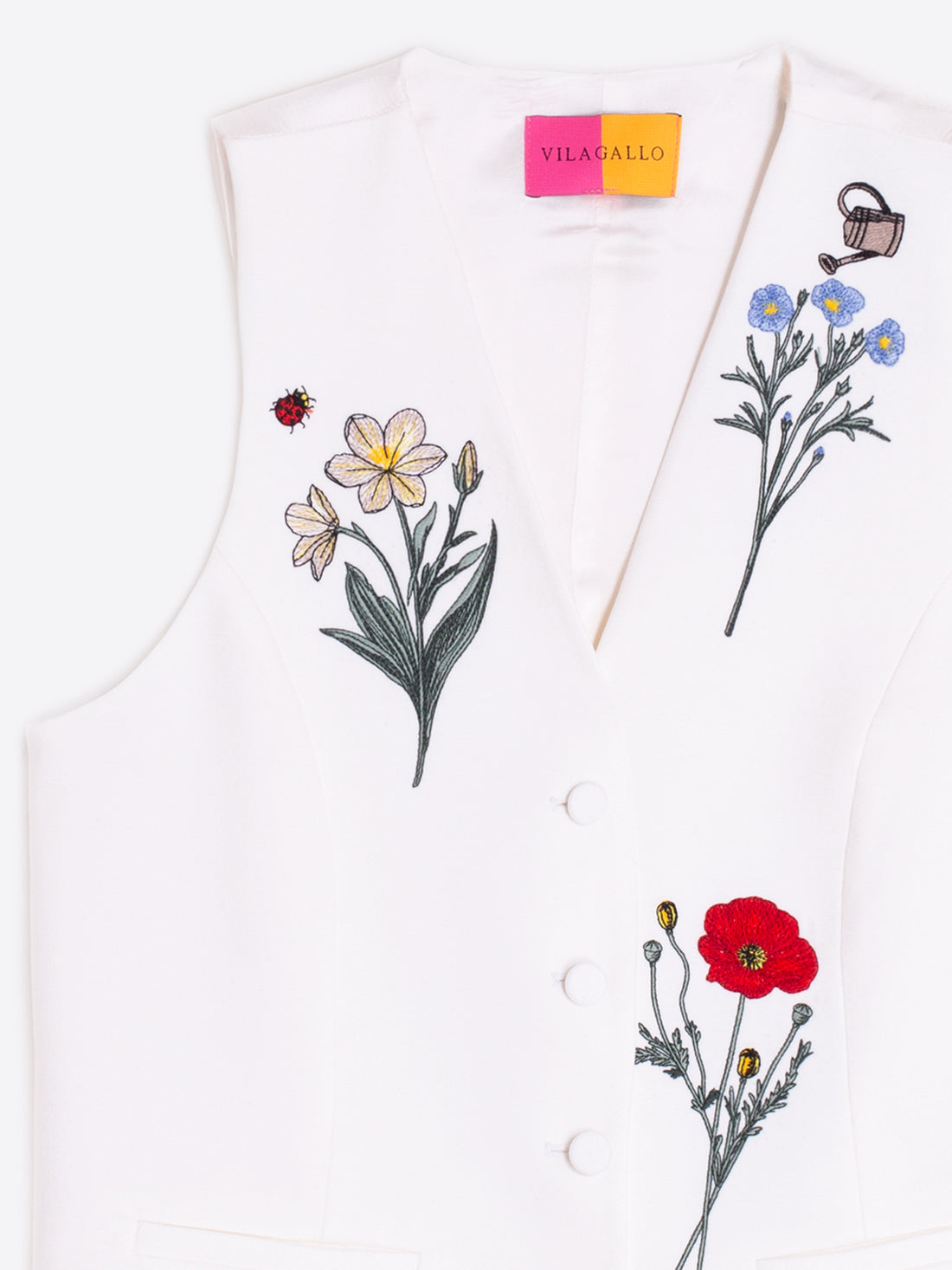 Agata Floral Vest