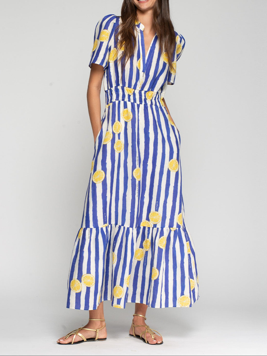 Leila Lemon Dress