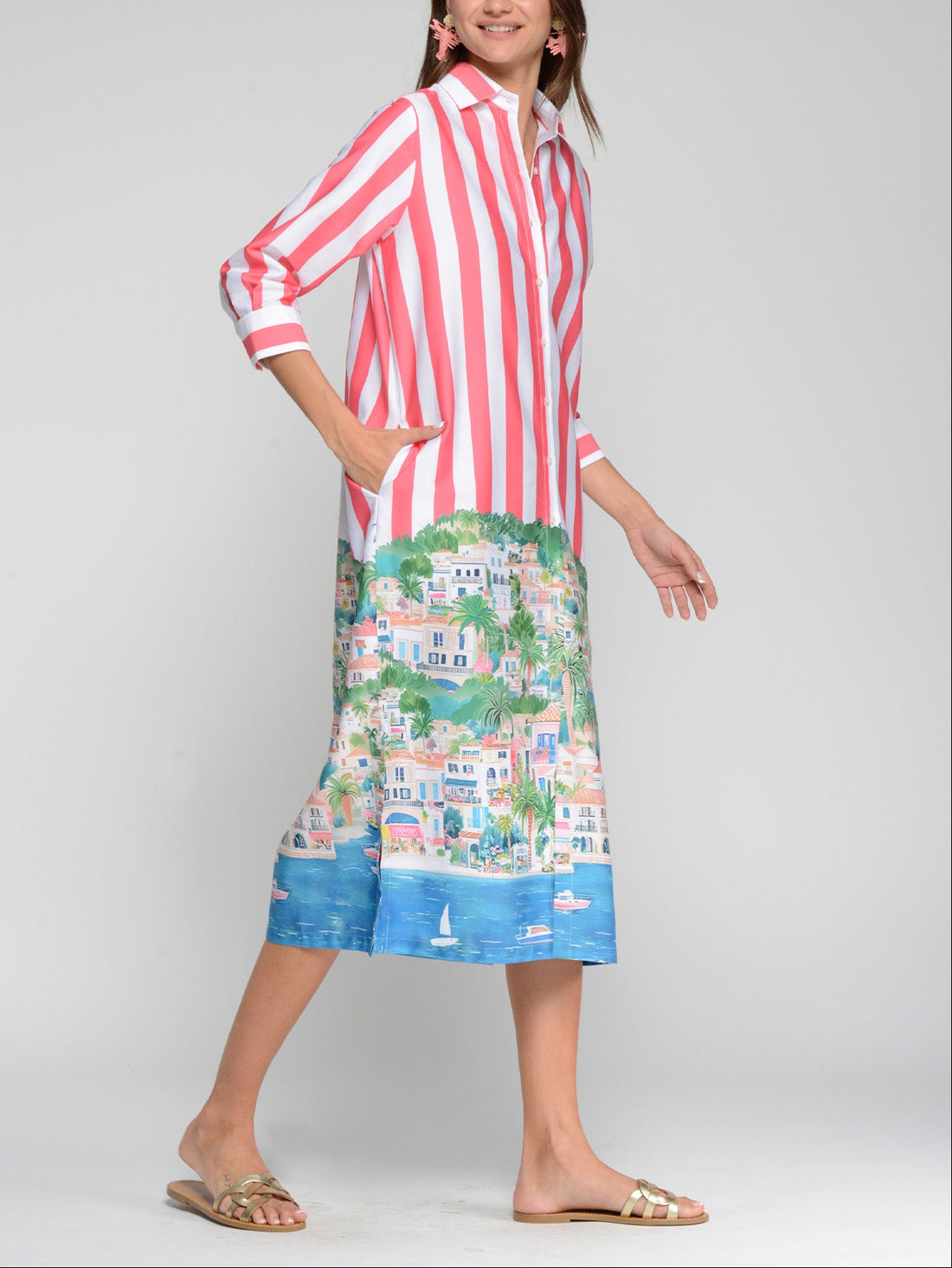 Camisero Stripe Dress