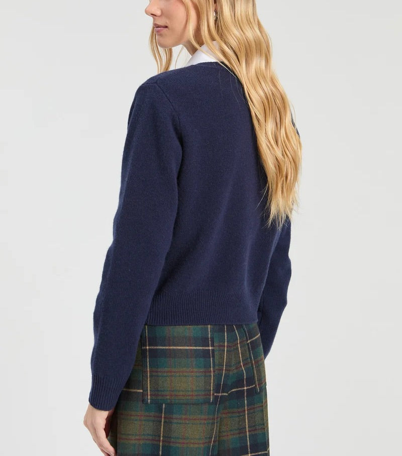 Intarsia Cardigan