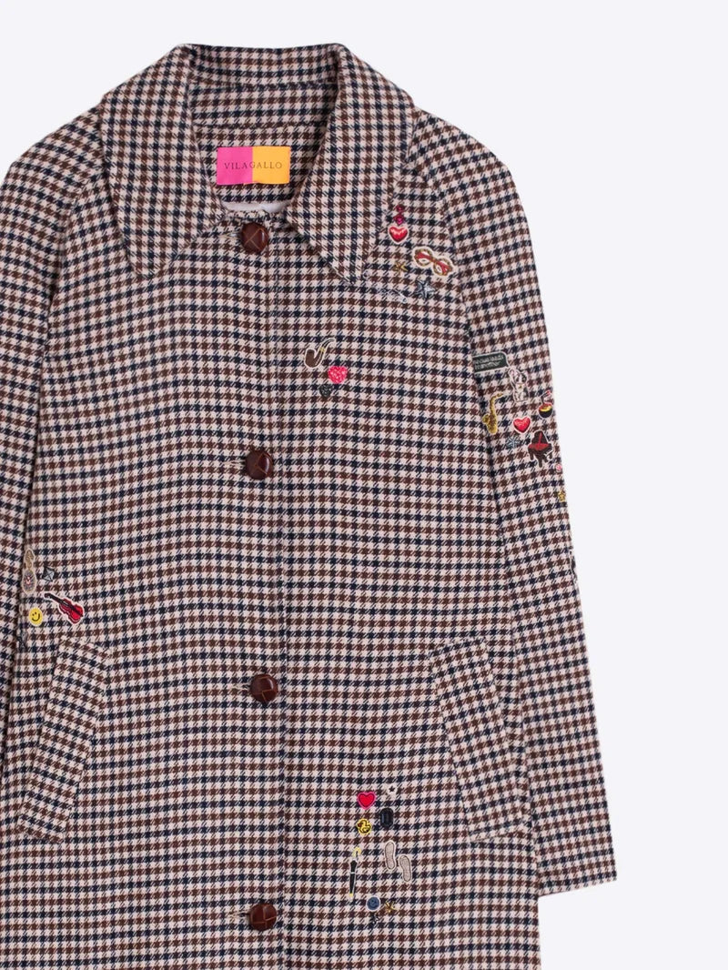 Houndstooth Coat
