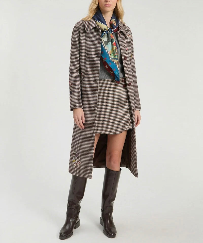 Houndstooth Coat