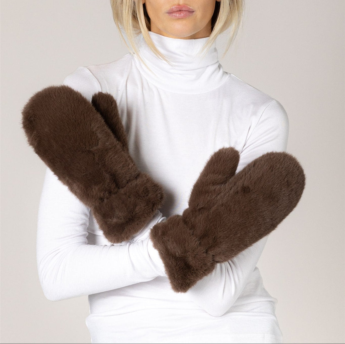 Plush Mittens