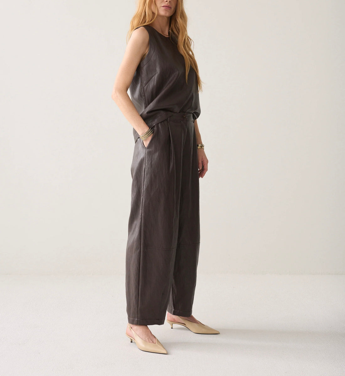 Wide Leg Trouser