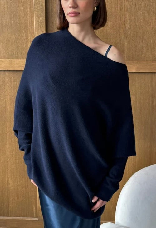 Natalie Sweater In Deep Blue
