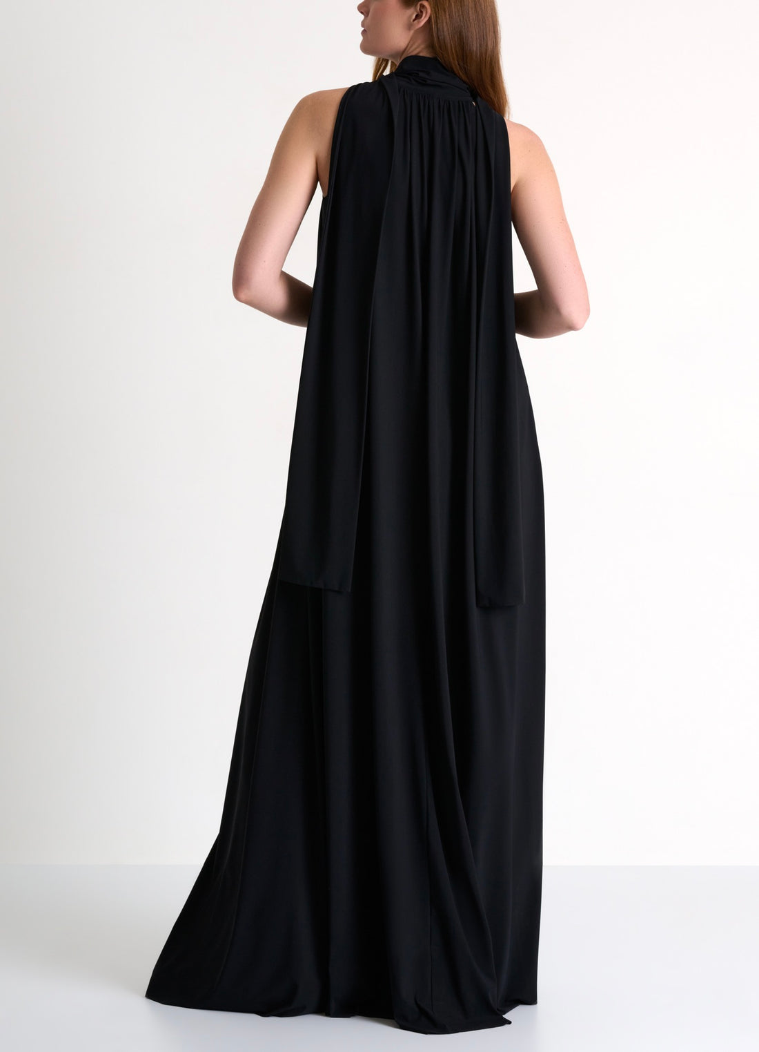 Maxi Lycra Halter Dress
