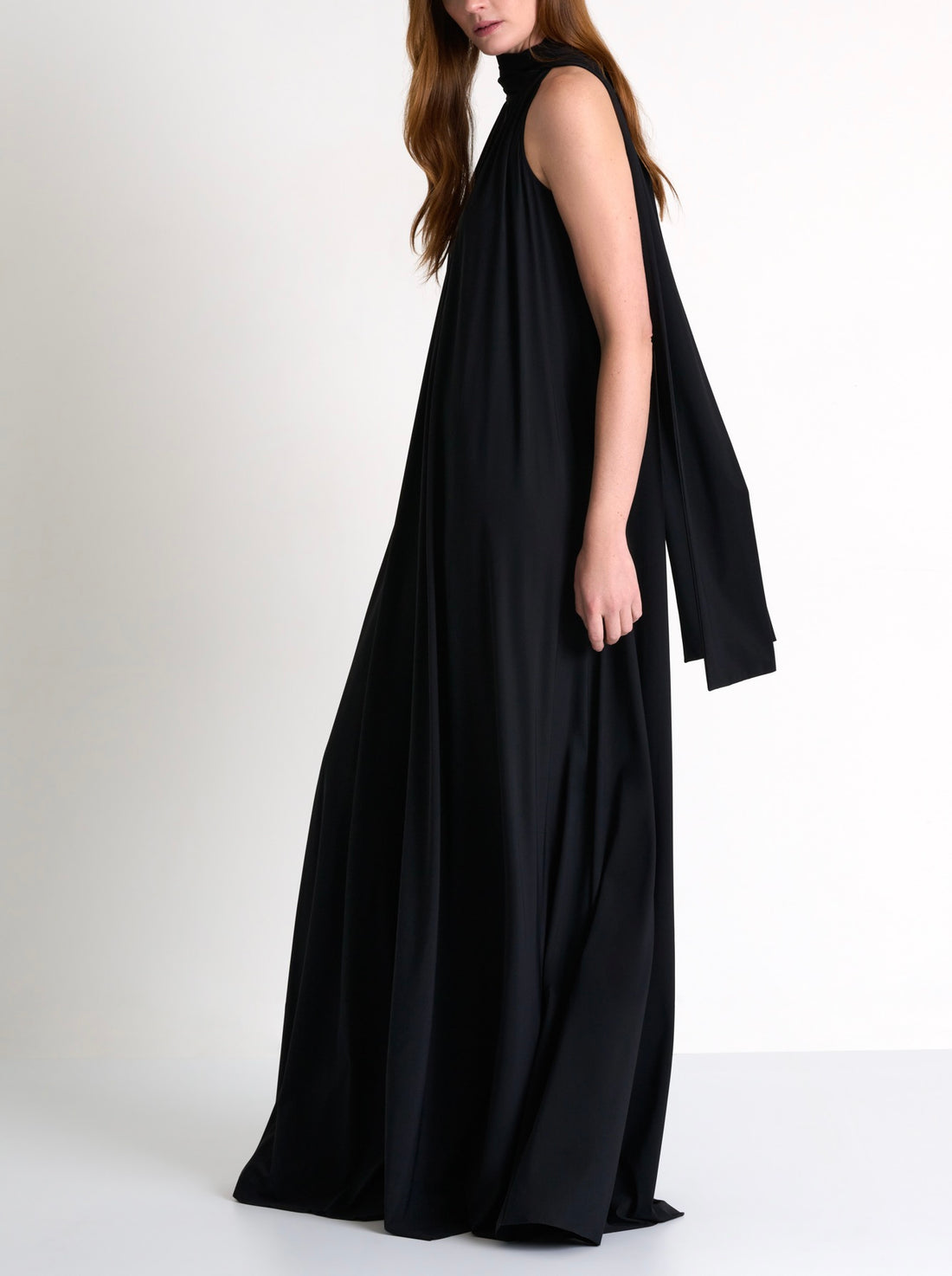 Maxi Lycra Halter Dress