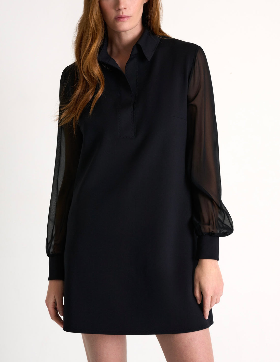 Sofia Sheer Slv Dress