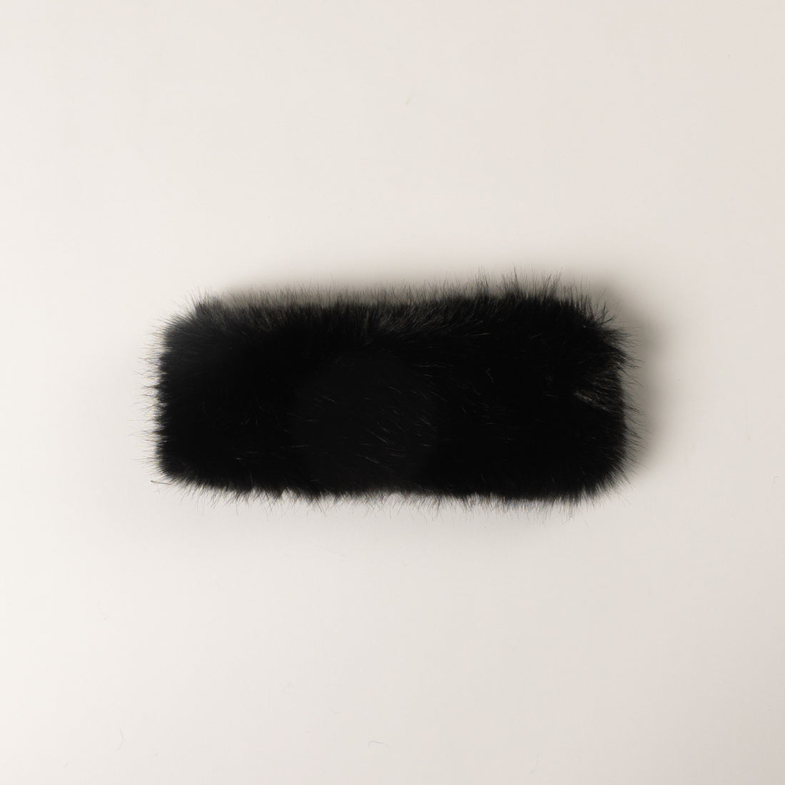 Fur Ear Warmer in Black
