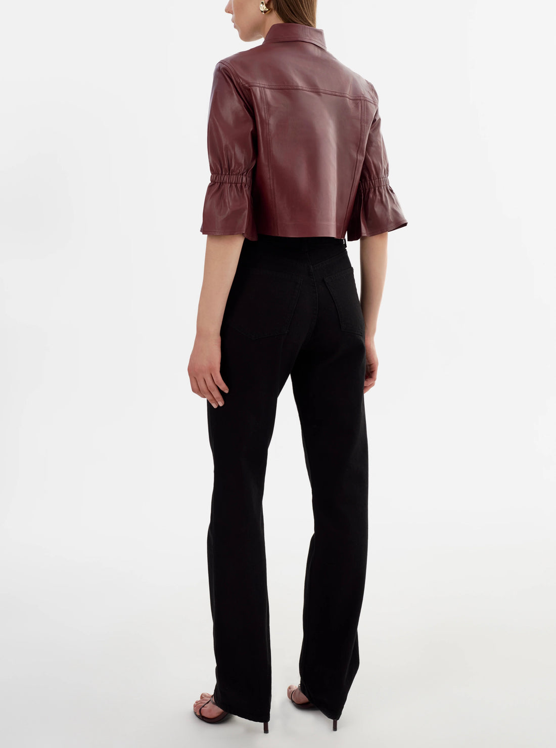 Carolina Jacket In Burgundy