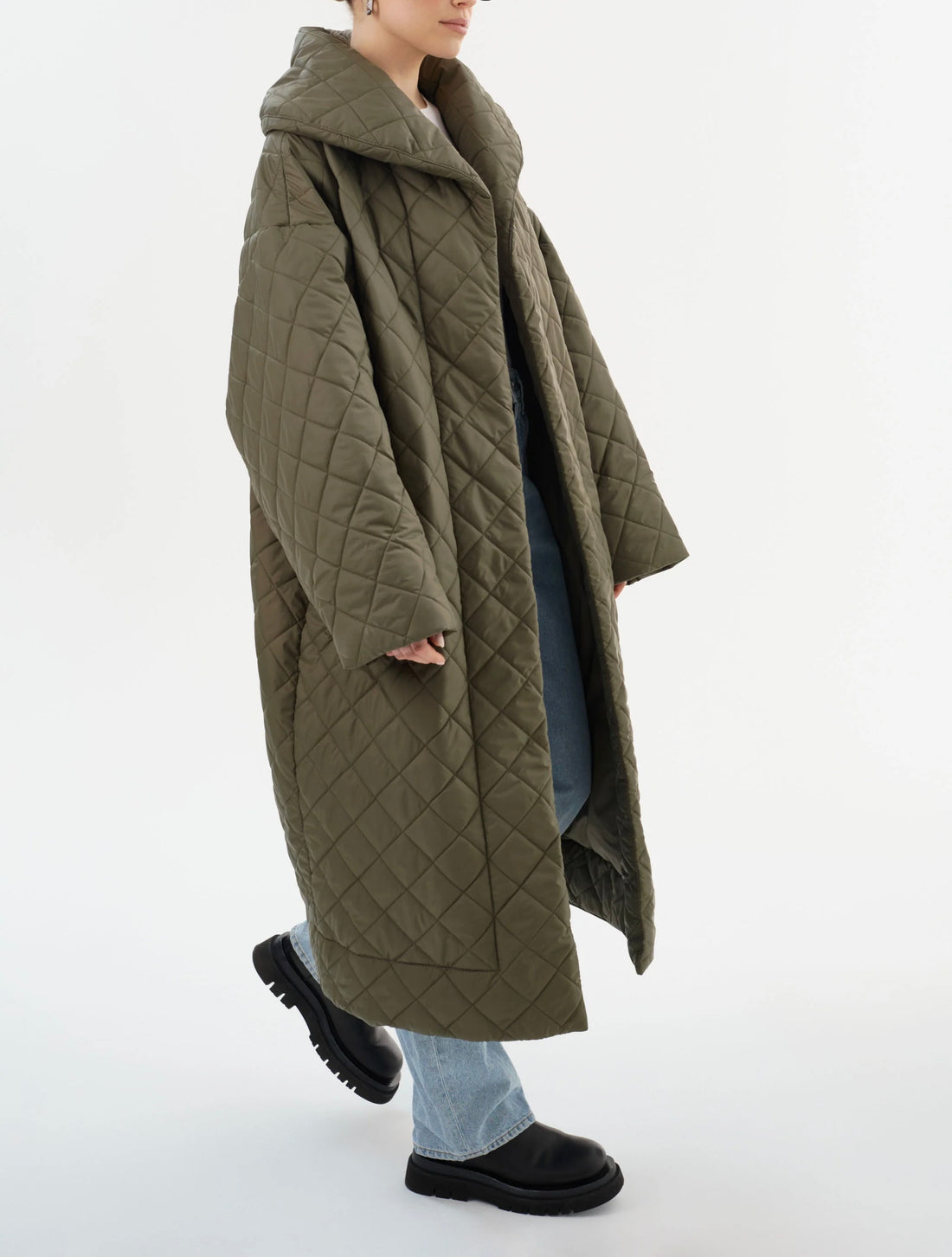 Hendrika Quilted Jacket Sage