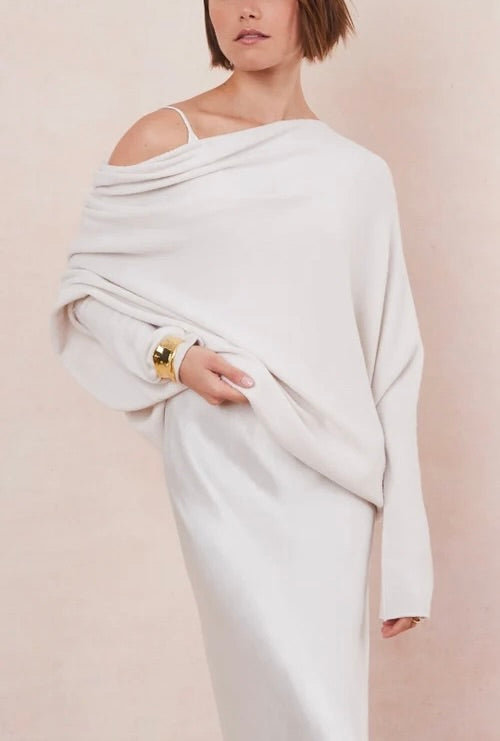 Natalie Sweater In Ivory