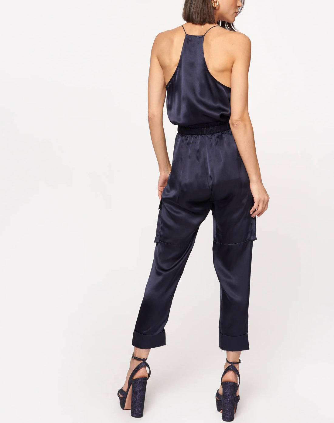 Racer Charmeuse Cami