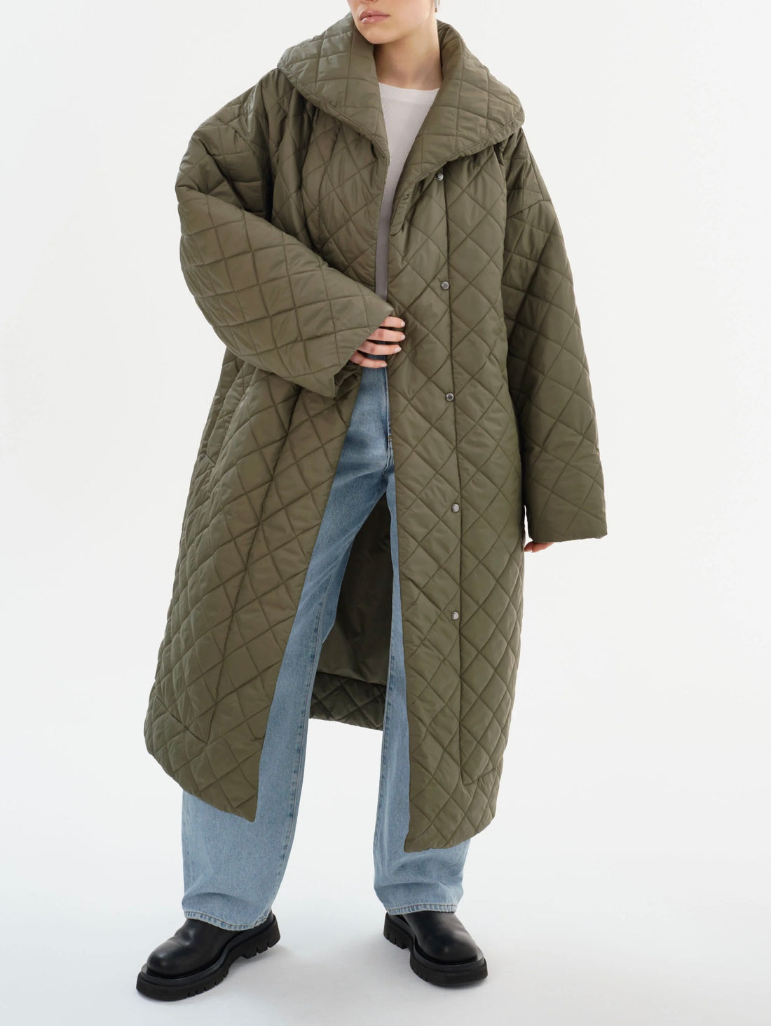 Hendrika Quilted Jacket Sage
