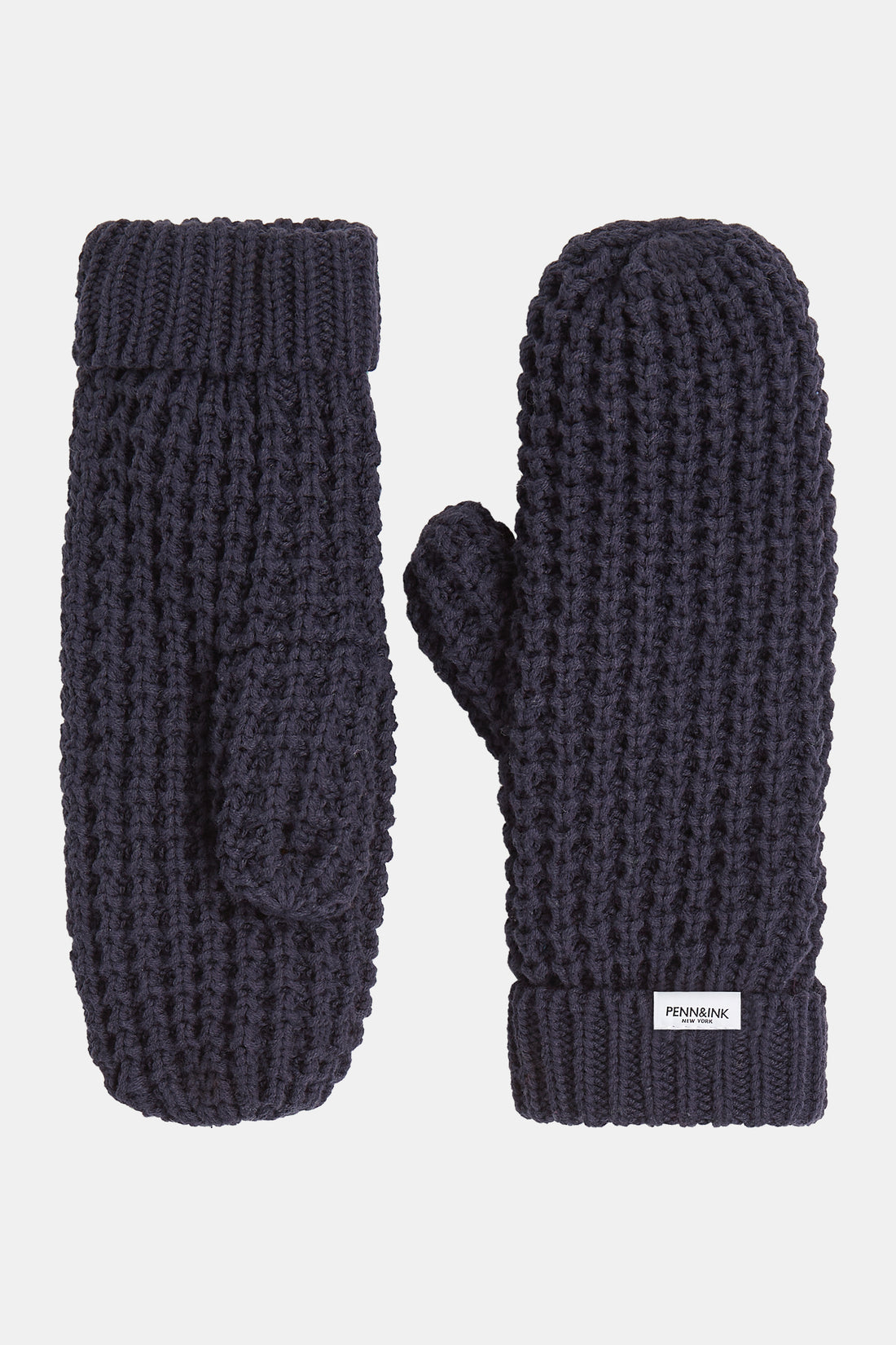Knit Mittens Black